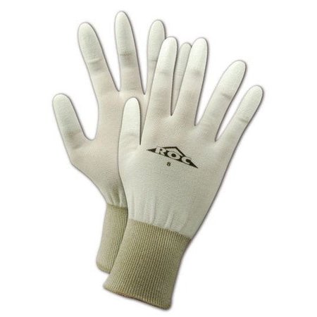 MAGID ROC PU58 Polyurethane Fingertip Coated Gloves, 12PK PU58-8